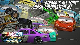 Dinocos All Mine Crash Compilation  NASCAR Racing 2003 Season