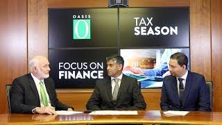 Oasis Focus on Finance - Tax Season