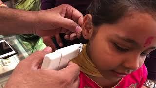 कान में छेद  Ear Piercing without Pain  Painless Earlobes Piercing for Kids