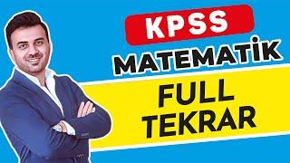 KPSS MATEMATİK FULL TEKRAR  ŞENOL HOCA