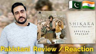 Pakistani Reacts to Shikara  Official Trailer  Dir. Vidhu Vinod Chopra