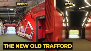 First look of the new renovated players tunnel at Old Trafford  Man Utd News
