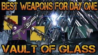 DESTINY 2  BEST WEAPONS FOR VAULT OF GLASS DAY ONE NEW VAULT OF GLASS RAID PREP GUIDE