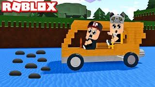 Arabadan Gemi Yaptık Yolu Bitir ve Hazineyi Al - Panda ile Roblox Build A Boat For Treasure