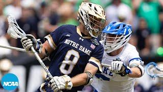 Notre Dame vs. Duke 2023 DI mens lacrosse championship highlights