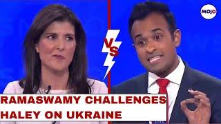 Can You Name 3 Ukraine Provinces? Ramaswamy & Haley Lock Horns Over Ukraine I Presidential Debate