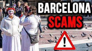 Barcelona SCAMS Tips For Avoiding Crime and Pickpockets in Spain.