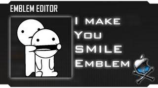 Black Ops 2 - I Make You Smile Emblem Tutorial