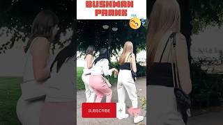 Crazy Bushman vs. Women  #shorts #short #like #comment #subscribe #prank