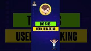 Top 5 Os Used in hacking  #shorts #coding #hacker #hacking #students #shortvideo