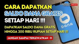 Cara Dapatkan Saldo DANA Gratis Setiap Hari‼️ Bisa Dapat Saldo DANA Hingga 200 Ribu Setiap Hari⁉️