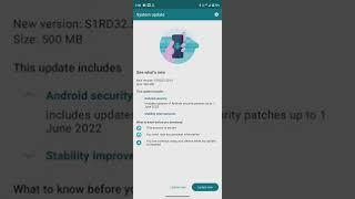 Motorola Edge 30 Update  Security Patch  June 2022 #shorts