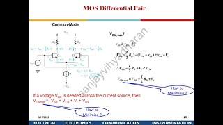 Analog IC Design  Differential Amplifiers Part-1