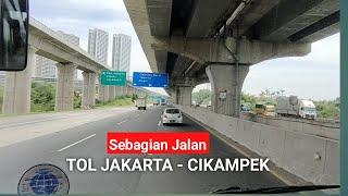 Jalan Sebagian Tol Jakarta - Cikampek To Terminal Bayangan Jati Bening Bekasi