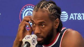 “I Can Still Play” Kawhi Leonard Reacts To Knee Injury And Paul George Leaving Clippers