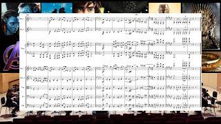 1 Orchestra  30 Film & TV Themes Scrolling Score Sheet Music