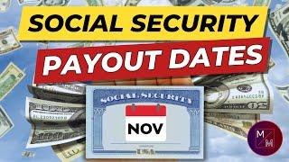 SOCIAL SECURITY UPDATE November 2023 Social Security Payout Dates & How Much Should SSA Benefits Be