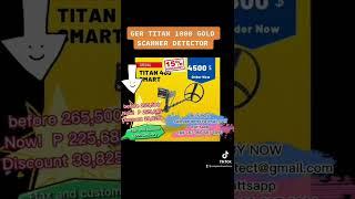 Ger Titan 1000 Gold Detector Scanner