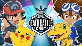 Ash & Pikachu VS Tai & Agumon  DEATH BATTLE Cast #310