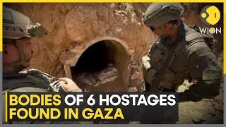 Israel-Hamas war Israel recovers bodies of six hostages in Gaza  Latest News  WION