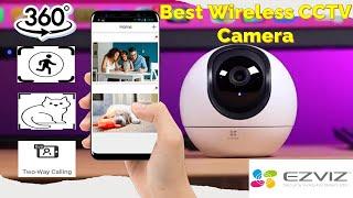 Best Wireless WiFi CCTV Camera for Home Shop & Office  Cheap CCTV camera Indooroutdoor  Unboxing