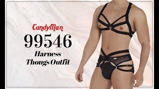 CandyMan 99546 Harness Thongs Outfit Mens Underwear - Johnnies Closet