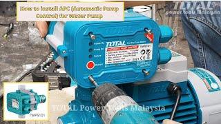 TOTAL Automatic Pump Control - TWPS101. نحوه نصب کنترل خودکار پمپ.