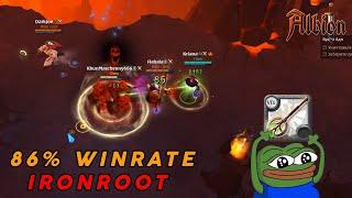 Hell Gate 2v2  BETTER THAN HOLY  Ironroot & 1H Cursed  Albion Online