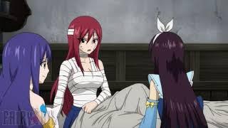 FAIRY TAIL Kagura embrasse ErzaVF