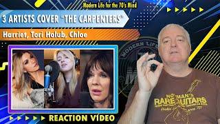 The Carpenters Covers Harriet Tori Holub Chloe From Solitaire Carpenters Tribute  Reaction Video