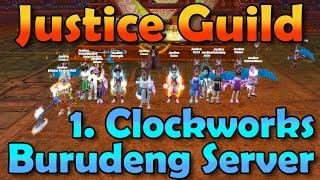 FlyFF Universe - First Clockworks Kill  Burudeng Server  Justice Guild  18.06.2022