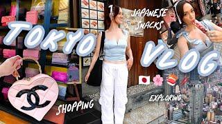 Tokyo Travel Vlog Vintage Shopping Viral Japanese Snacks and More