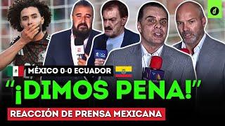 MÉXICO ELIMINADO de la COPA AMÉRICA 2024 REACCIONES de la PRENSA MEXICANA tras el PAPELÓN  Depor