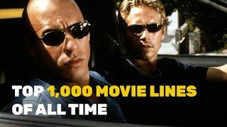 Top 1000 Movie Lines Of All Time