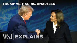 Trump vs. Harris Highlights Fiery Debate Puts Former President on Defense  WSJ