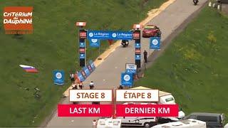 Critérium du Dauphiné 2024 - Last KM of Stage 8
