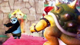 Kung Fu Panda Po VS Bowser in the Great Ring of Kong  Epic Battle Part 15  Super Mario Bros Movie