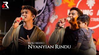 NYANYIAN RINDU - RIZKI RIDHO LIVE COVER  KAMPUNG ARTIS FOODCOURT   EVIE TAMALA