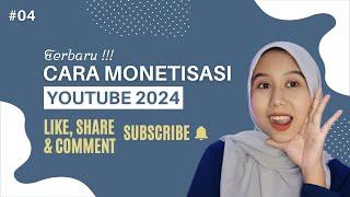 Cara Daftar Monetisasi dan Mendapatkan Penghasilan di YouTube  Terbaru 2024