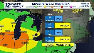 LIVE RADAR  Tracking strong to severe storms in West Michigan