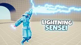 LIGHTNING SENSEI vs EVERY FACTION  TABS Totally Accurate Battle Simulator Gameplay