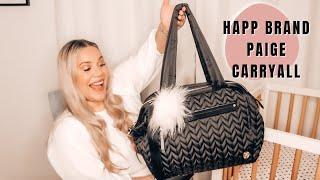 HAPP Paige Carryall Diaper Bag Review  Whats in my diaper bag