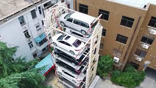 Vertical rotary car parking system