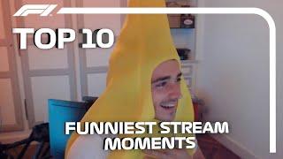 F1 Driver Streams Top 10 Funniest Moments