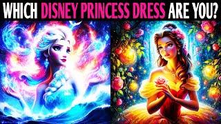 WHICH DISNEY PRINCESS DRESS ARE YOU? Quiz Personality Test - 1 Million Tests