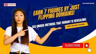 How to make 7 figures monthly by flipping domain names