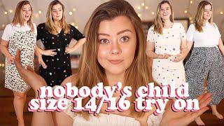 IS NOBODYS CHILD SIZE 14 FRIENDLY? AVERAGE GIRL TRY ON  LUCY WOOD