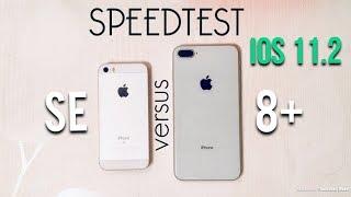 iPhone SE Vs iPhone 8 Plus iOS 11.2 Speed Test