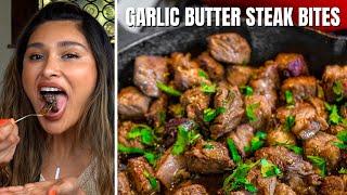 Keto Garlic Butter Steak Bites The BEST Low-Carb Dinner Recipe Youll EVER Make