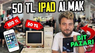 BİT PAZARINDA İPAD 50 TL 5 TANE PC ALDIK HER ŞEY ÇOK UCUZ